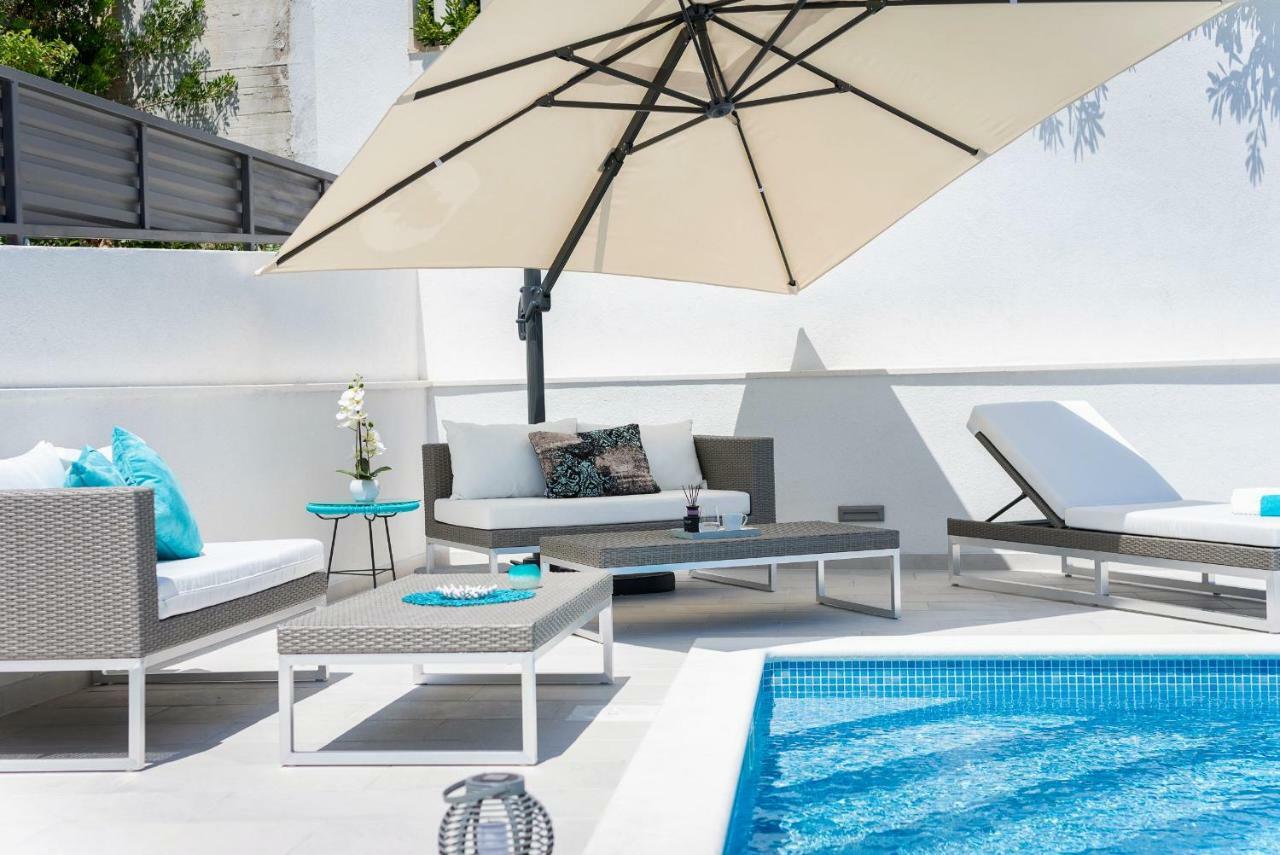 Villa Miholina - With Heated Swimming Pool Trogir Exterior photo
